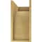 Ekena Millwork 10"W x 20"D x 20"H Classic Huntington Rough Cedar Woodgrain TimberThane Corbel, Primed Tan CORUR10X20X20HUNRCPR - alternate 5